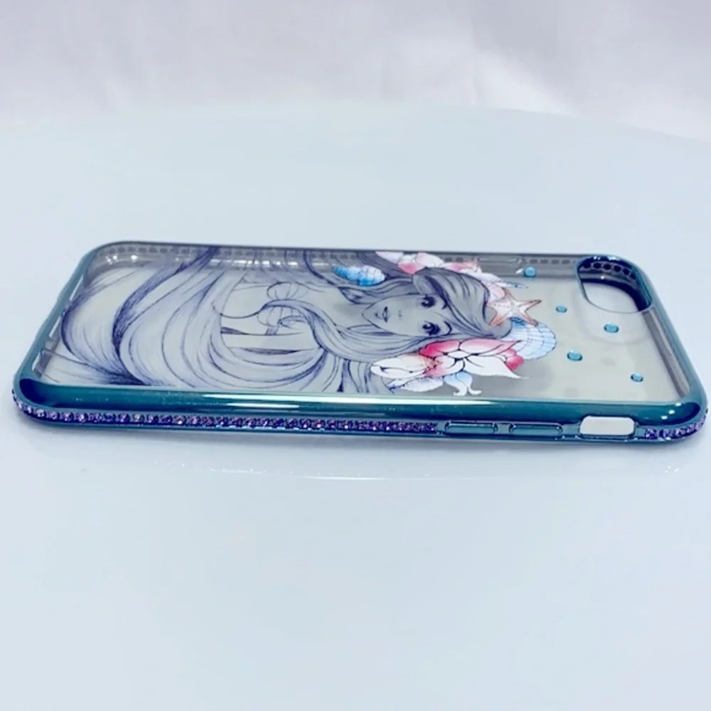 DISNEY D-TECH 'Ariel - Little Mermaid' iPhone 7/6/6S Soft Clear Phone Cover
